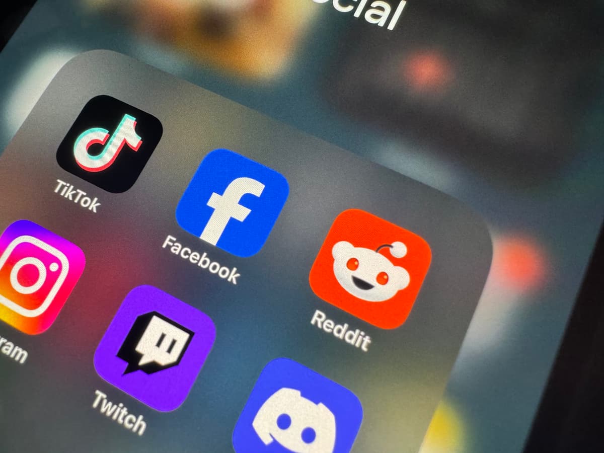 Various social media platforms and apps displayed on mobile devices showing different content discovery interfaces
