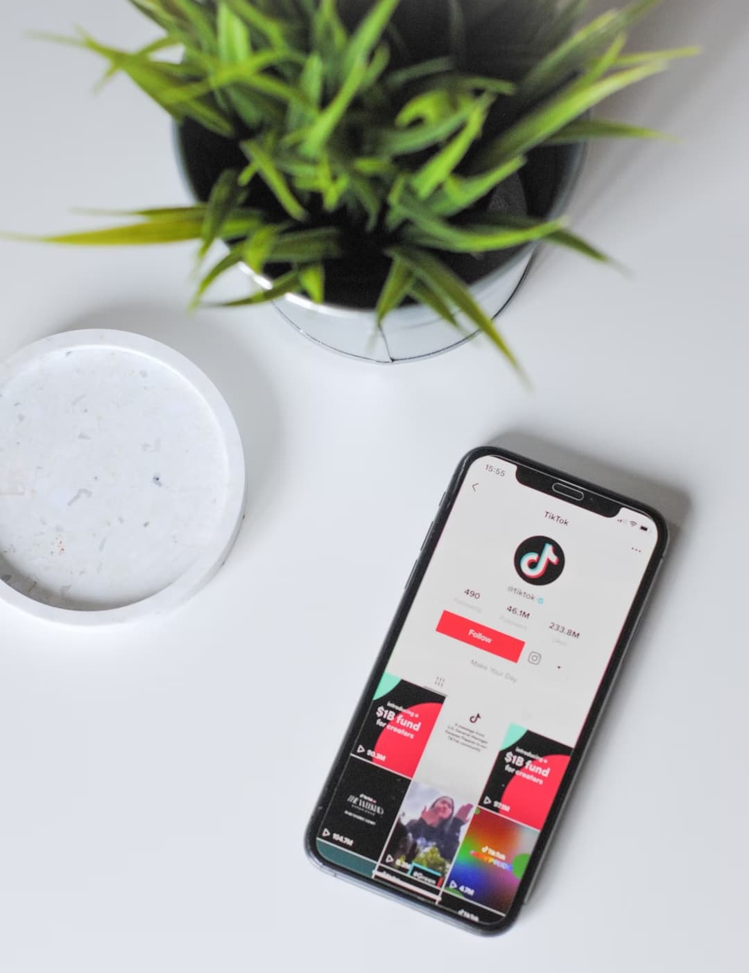 TikTok Account Page
